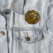 Zodiac Halbmond Mucha  Button (Beispiel)