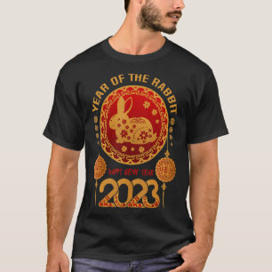Zodiac Happy Chinesisch Neujahr Outfit Jahr der R T-Shirt