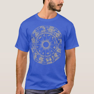 Zodiac Horoscope Wheel Astrology Tarot ds Cosmos U T-Shirt