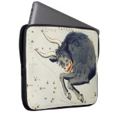 Zodiac-Inspiriert Taurus Laptopschutzhülle (Vorne Rechts)