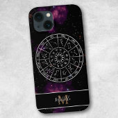 Zodiac iPhone Case | Astrologie-Symbole und Monogr