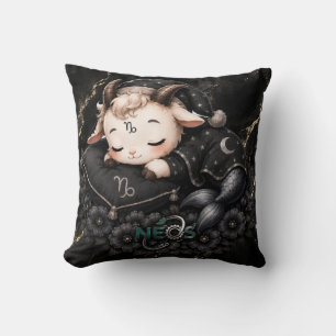 Zodiac Kawaii Neos Steinbock Kissen