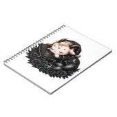 Zodiac Kawaii Neos Steinbock Notizblock (Linke Seite)