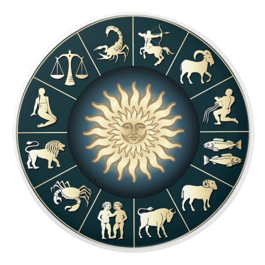 Zodiac Keramikknauf (Vorderseite)