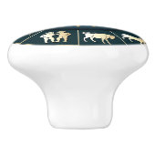 Zodiac Keramikknauf (Seitenansicht)