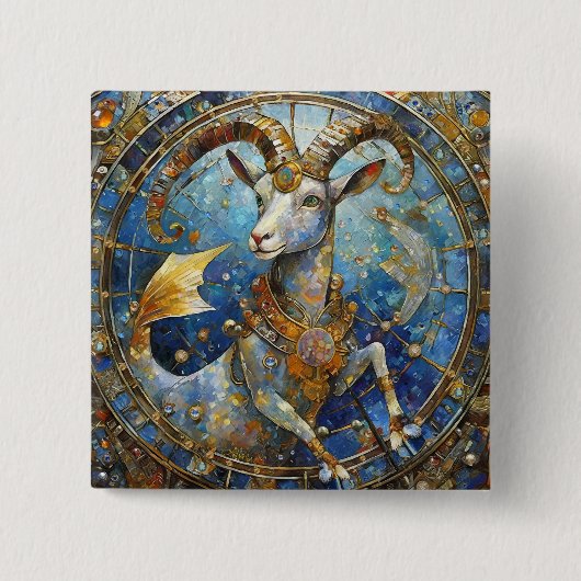 Zodiac - Korn der Meerziege Button (Vorderseite)