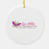 Zodiac - Korn der Meerziege Keramik Ornament (Hinten)