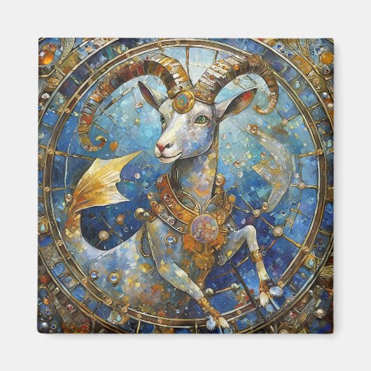 Zodiac - Korn der Meerziege Magnet (Vorne)