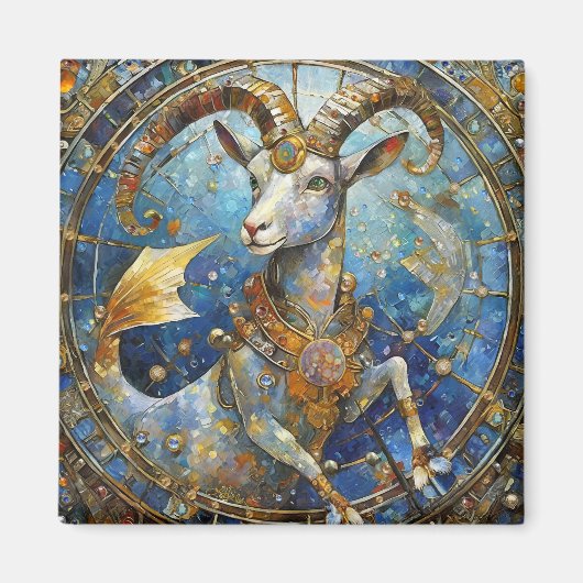 Zodiac - Korn der Meerziege Magnet (Vorne)