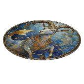 Zodiac - Korn der Meerziege Schneidebrett (Ecke)