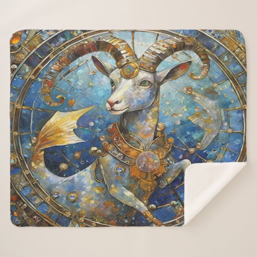 Zodiac - Korn der Meerziege Sherpadecke (Vorderseite (Horizontal))