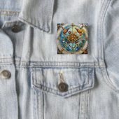 Zodiac - Krebs Die Krebserkrankung Button (Beispiel)