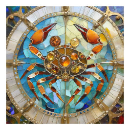 Zodiac - Krebs Die Krebserkrankung Fotodruck