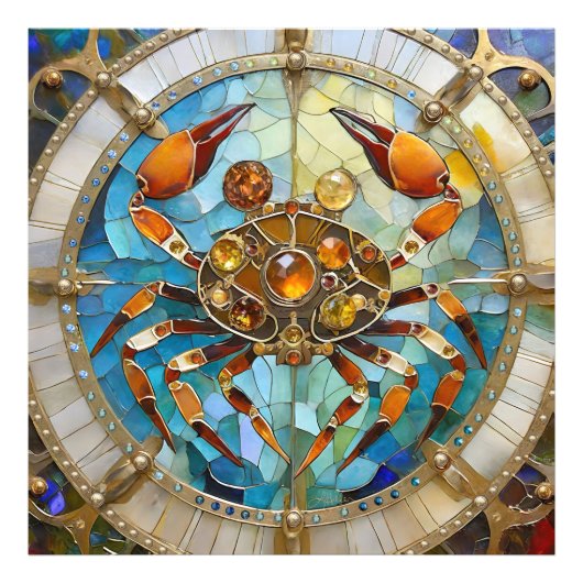 Zodiac - Krebs Die Krebserkrankung Fotodruck (Vorne)