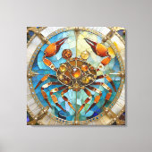 Zodiac - Krebs Die Krebserkrankung Leinwanddruck (Vorderseite)