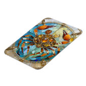 Zodiac - Krebs Die Krebserkrankung Magnet (Linke Seite)