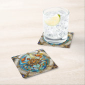 Zodiac - Krebs Die Krebserkrankung Rechteckiger Pappuntersetzer (Vor Ort)