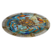 Zodiac - Krebs Die Krebserkrankung Schneidebrett (Ecke)