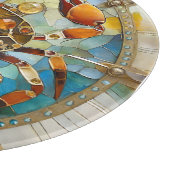 Zodiac - Krebs Die Krebserkrankung Schneidebrett (Ecke)