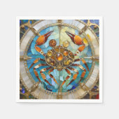 Zodiac - Krebs Die Krebserkrankung Serviette (Vorderseite)