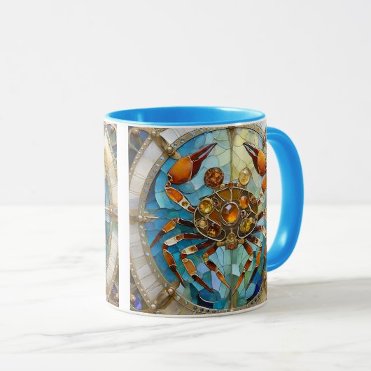 Zodiac - Krebs Die Krebserkrankung Tasse (VorderseiteRechts)