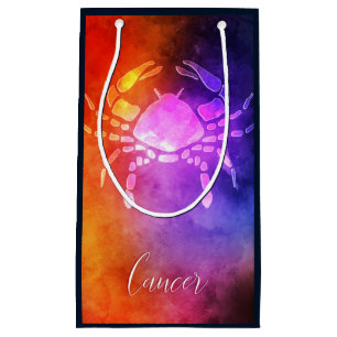 Zodiac : Krebs farbenfrohe Candy Colors Kleine Geschenktüte
