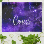 Zodiac: Krebs Geschirrtuch (Gefaltet)