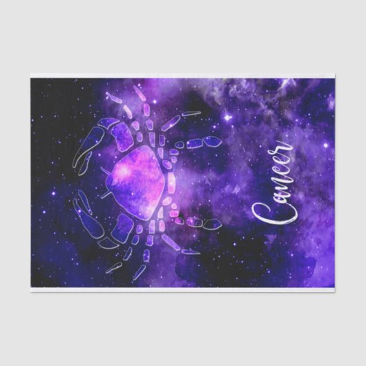 Zodiac: Krebs Seidenpapier (Vorderseite)