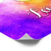 Zodiac : Leo Candy Space Poster (Ecke)