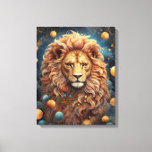 Zodiac Leo Canvas Print Leinwanddruck (Vorderseite)