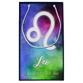 Zodiac: Leo Dates Kleine Geschenktüte (Rückseite)