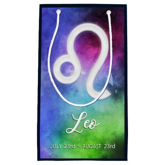 Zodiac: Leo Dates Kleine Geschenktüte (Vorderseite)