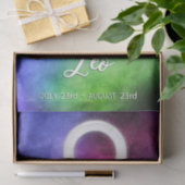 Zodiac: Leo Dates Seidenpapier (Geschenk)