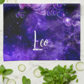 Zodiac: Leo Geschirrtuch (Gefaltet)