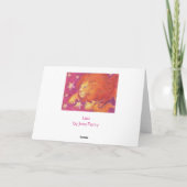 Zodiac Leo "Happy Birthday" Grüße Karte (Rückseite)