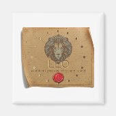 ZODIAC - Leo - Magnet (Vorne)