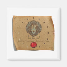 ZODIAC - Leo - Magnet