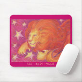 Zodiac Leo mousepad dates (Mit Mouse)