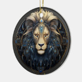 Zodiac Leo Personalisierte Astrologie Ornament (Links)