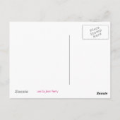 Zodiac Leo Postcard Postkarte (Rückseite)