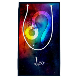 Zodiac : Leo Rainbow Space Kleine Geschenktüte