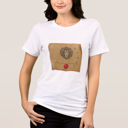 Zodiac - Leo - T Shirt (Vorderseite)