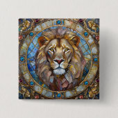 Zodiac - Leo the Lion Button (Vorderseite)