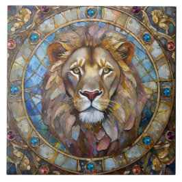 Zodiac - Leo the Lion Fliese