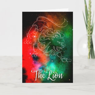 Zodiac : Leo 'The Lion' Karte