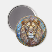 Zodiac - Leo the Lion Magnet (Vorderseite/Rückseite)