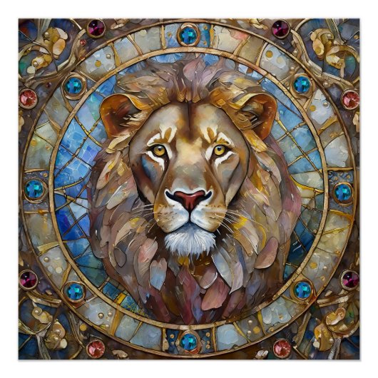 Zodiac - Leo the Lion Poster (Vorderseite)