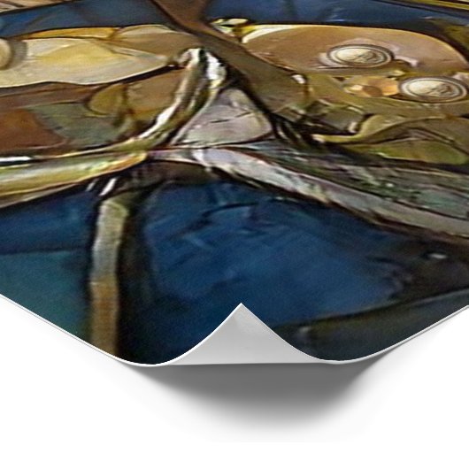 Zodiac - Leo the Lion Poster (Ecke)