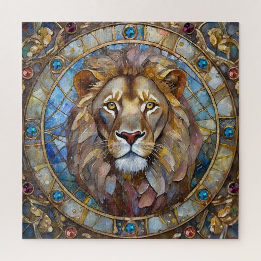 Zodiac - Leo the Lion Puzzle (Vertikal)