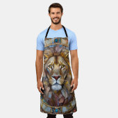 Zodiac - Leo the Lion Schürze (Getragen)